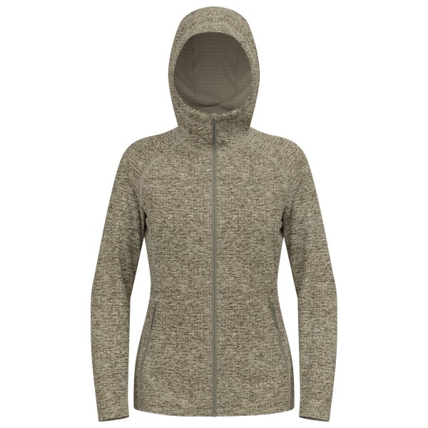 Odlo - Women's Tencia Mid Layer Hoody Full Zip - Fleecejacke Gr XL beige von Odlo
