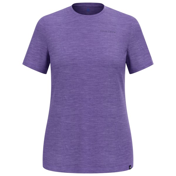 Odlo - Women's X Pow Merino Tencel T-Shirt Crew Neck S/S - Merinoshirt Gr L;M;S;XL;XS grün;lila;oliv von Odlo