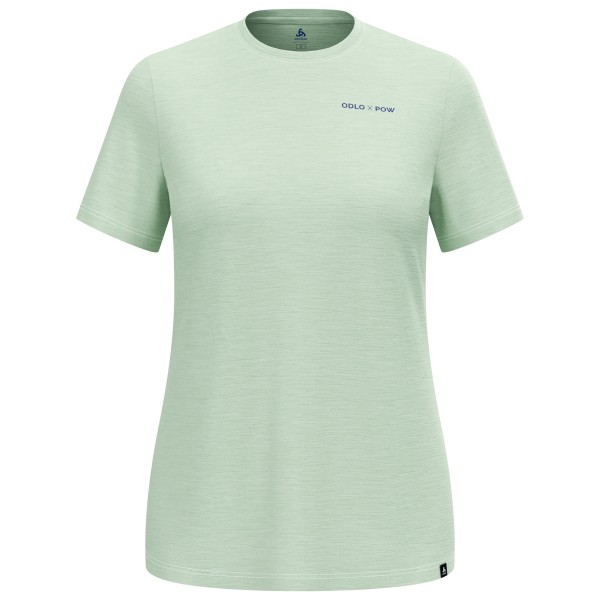 Odlo - Women's X Pow Merino Tencel T-Shirt Crew Neck S/S - Merinoshirt Gr L grün von Odlo