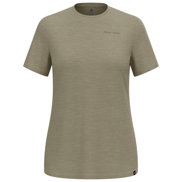 Odlo - Women's X Pow Merino Tencel T-Shirt Crew Neck S/S - Merinoshirt Gr XL oliv von Odlo