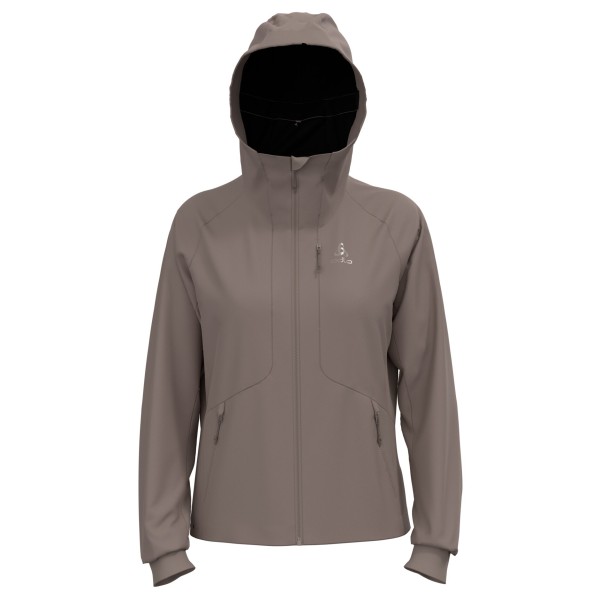 Odlo - Women's Zeroweight Windproof X Warm Jacket - Langlaufjacke Gr L;M;XL braun/grau;grau von Odlo