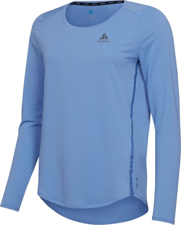 Odlo Zeroweight Chill-Tec Langarmshirt lila von Odlo