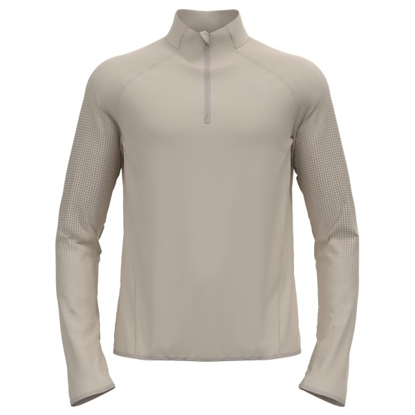 Odlo - Zeroweight Warm Mid Layer 1/2 Zip - Laufshirt Gr L;M;S;XXL grau;schwarz von Odlo