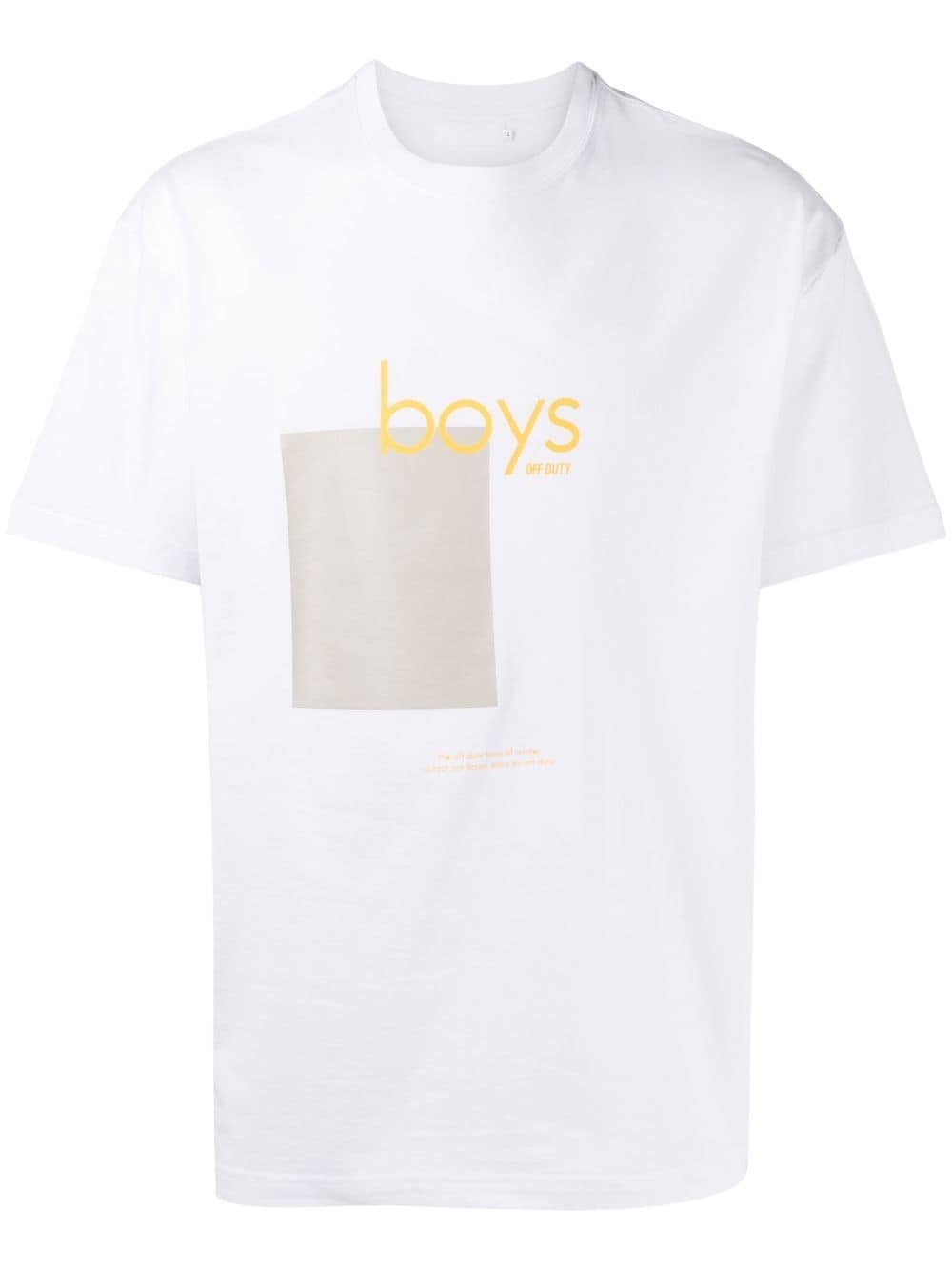 Off Duty Boys logo-print T-shirt - White von Off Duty