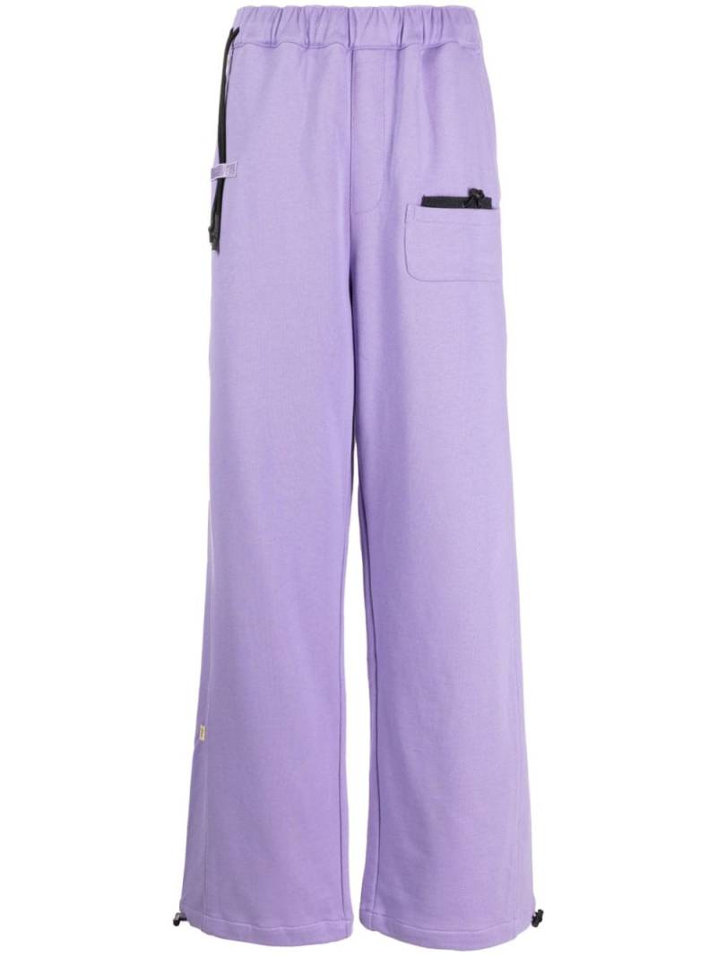 Off Duty Futur cotton track pants - Purple von Off Duty