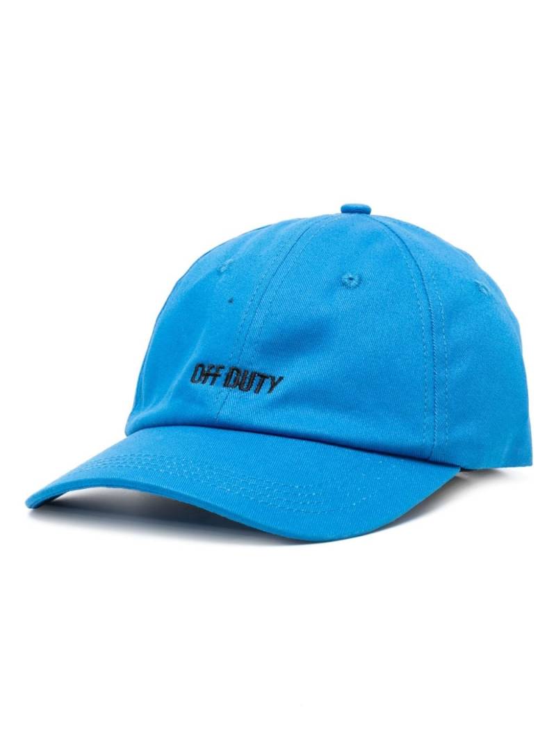 Off Duty NNeith logo-embroidered baseball cap - Blue von Off Duty