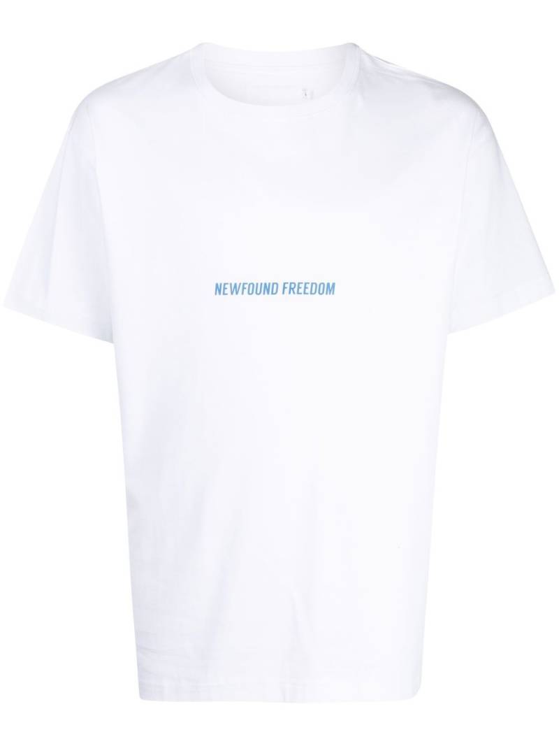 Off Duty Newfound Freedom cotton T-shirt - White von Off Duty