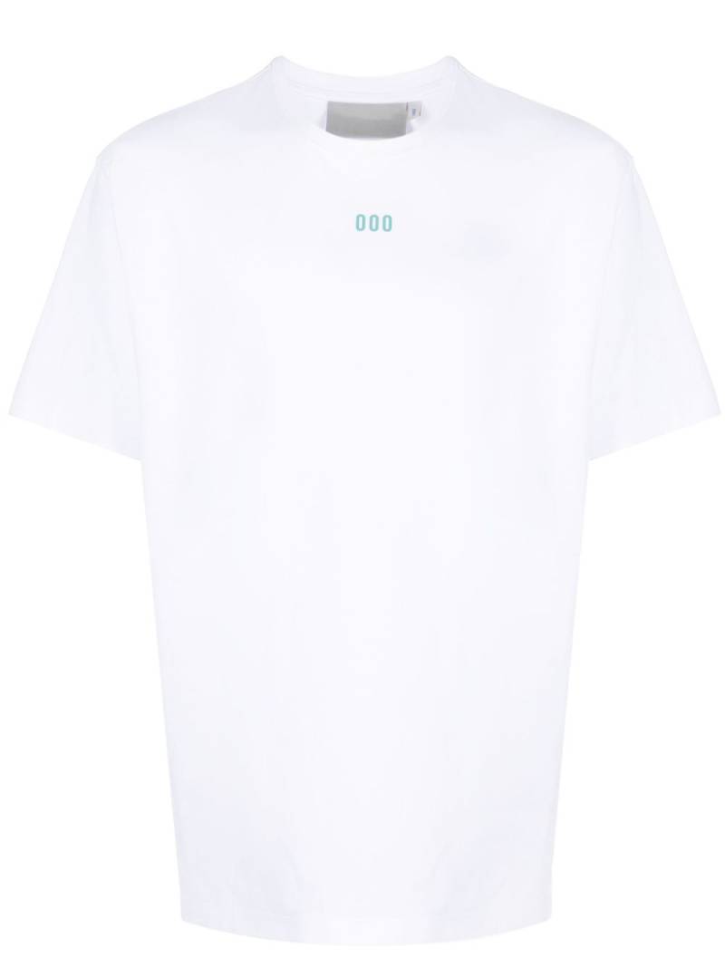 Off Duty OOO slogan-print T-Shirt - White von Off Duty