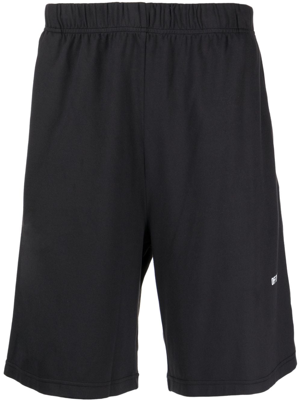 Off Duty Rigg logo-print track shorts - Black von Off Duty