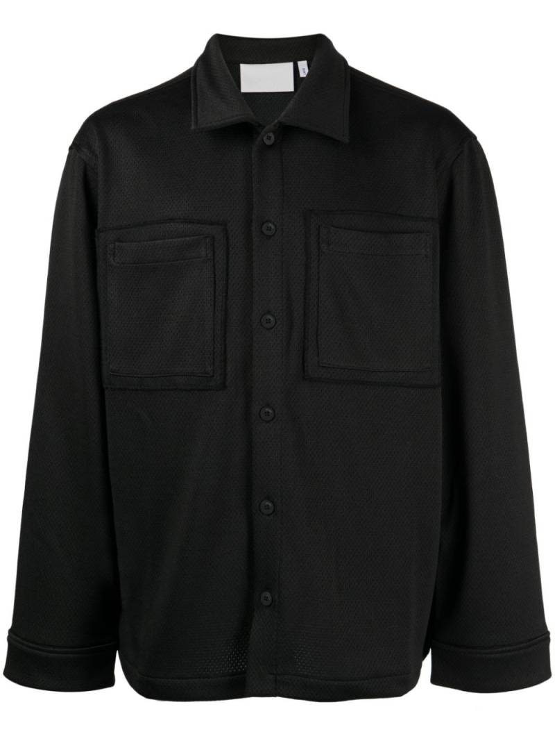 Off Duty Tiller mesh-design shirt - Black von Off Duty