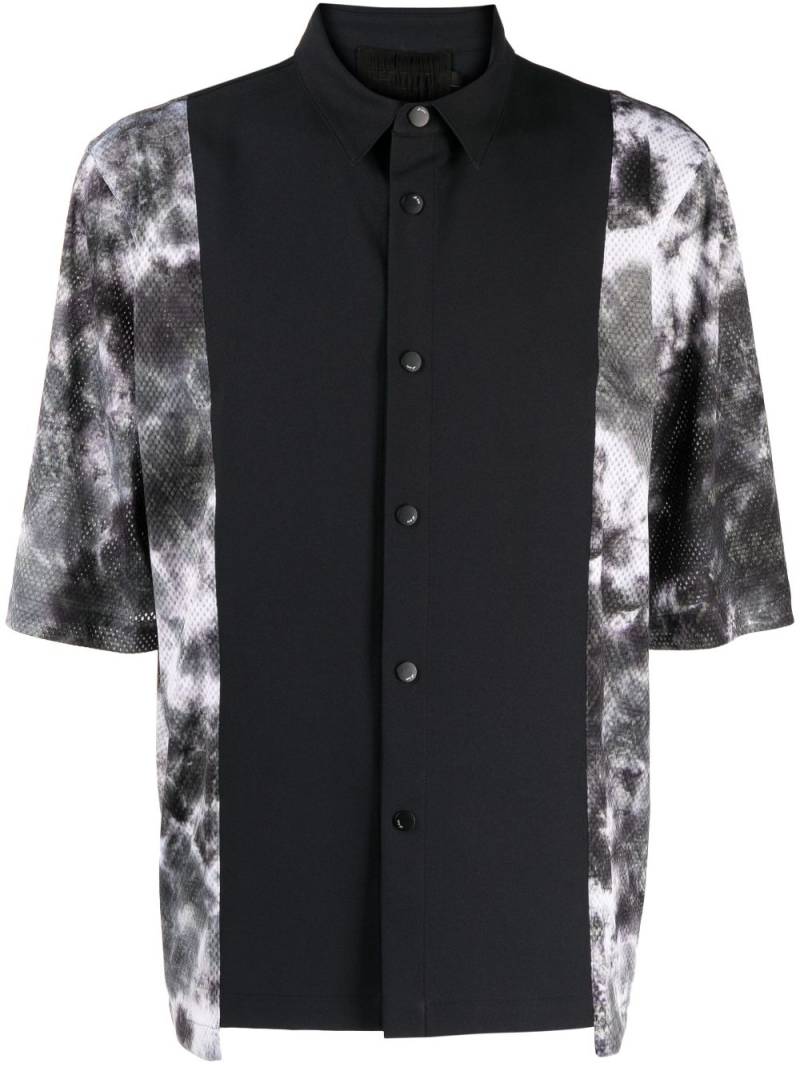 Off Duty tie-dye print short-sleeve shirt - Black von Off Duty