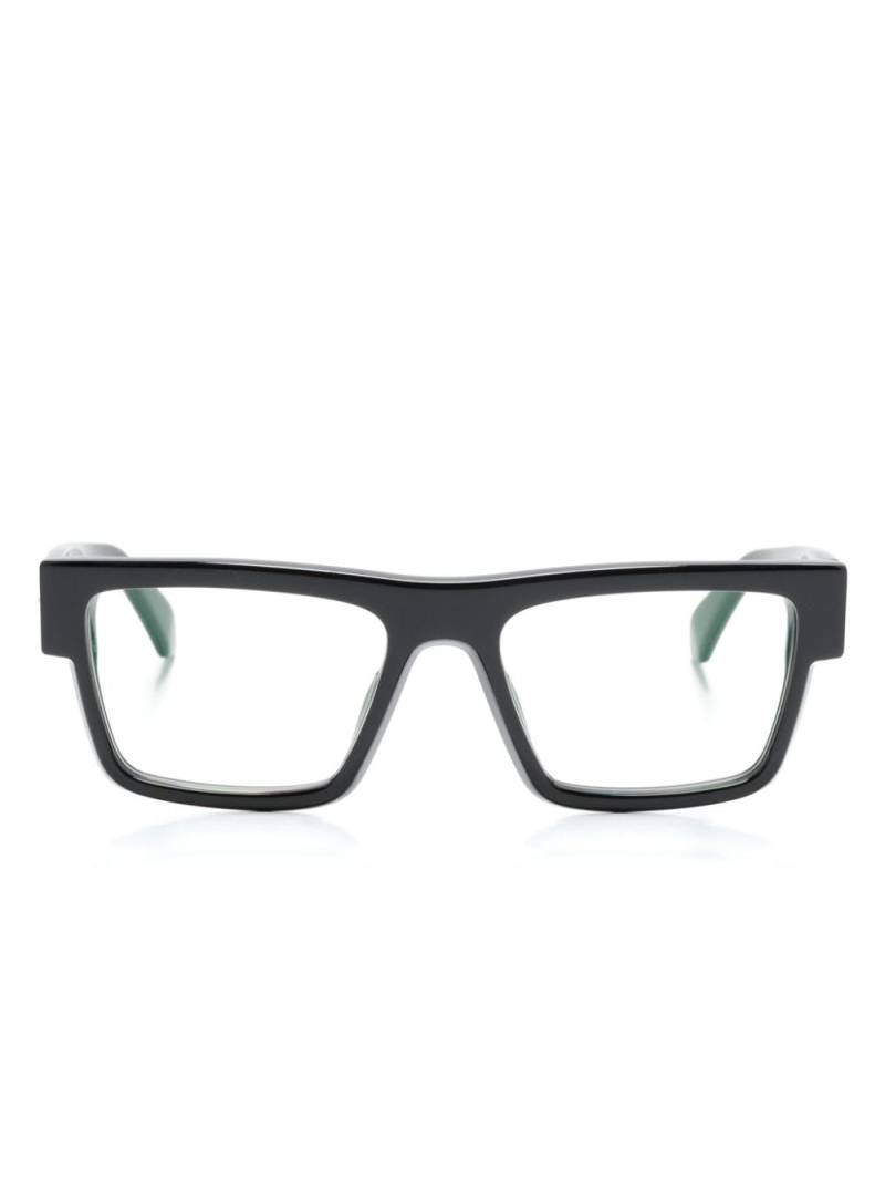 Off-White Eyewear Arrows-plaque glasses - Black von Off-White Eyewear