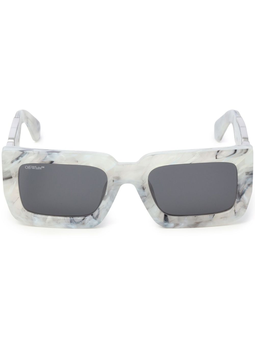 Off-White Eyewear Boston logo-lettering tinted sunglasses von Off-White Eyewear