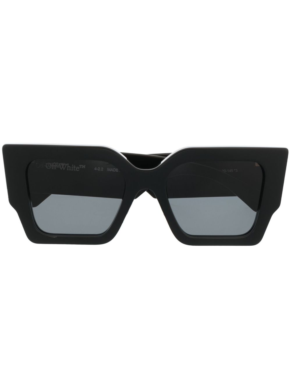 Off-White Eyewear Catalina square-frame sunglasses - Black von Off-White Eyewear