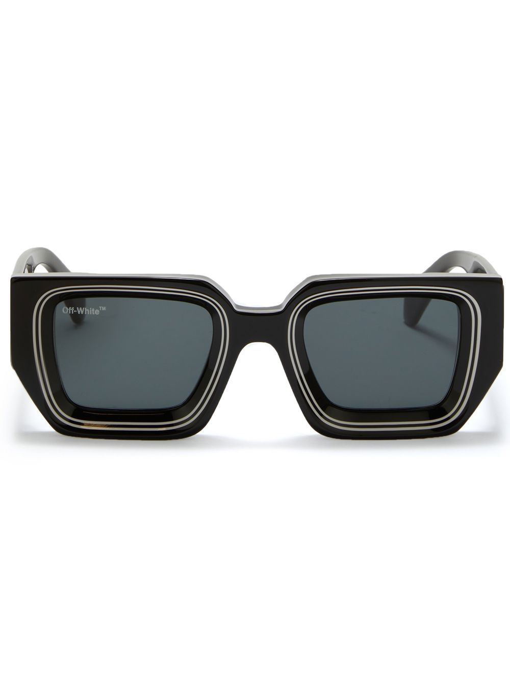 Off-White Eyewear Francisco square-frame sunglasses - Grey von Off-White Eyewear