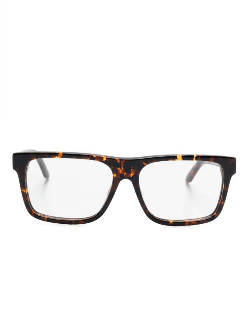 Off-White Eyewear OERJ079 glasses - Brown von Off-White Eyewear