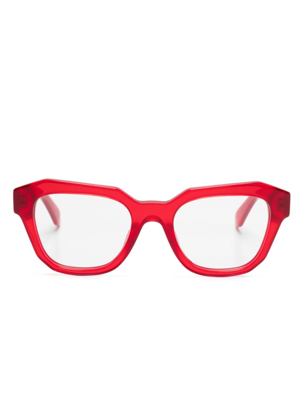 Off-White Eyewear OERJ07F glasses - Red von Off-White Eyewear