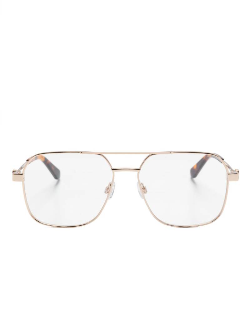 Off-White Eyewear OERJ07J glasses - Gold von Off-White Eyewear