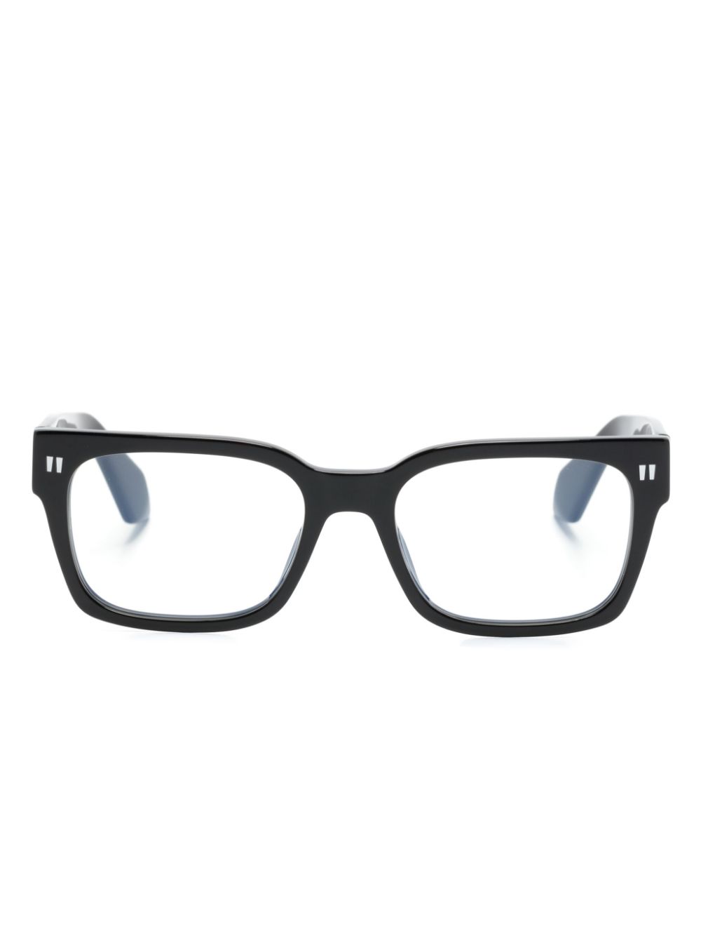 Off-White Eyewear Optical Style 53 square-frame glasses - Black von Off-White Eyewear