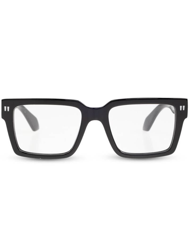 Off-White Eyewear Optical Style 54 glasses - Black von Off-White Eyewear