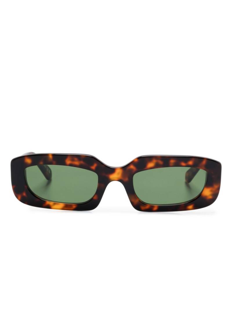 Off-White Eyewear Renton sunglasses - Brown von Off-White Eyewear