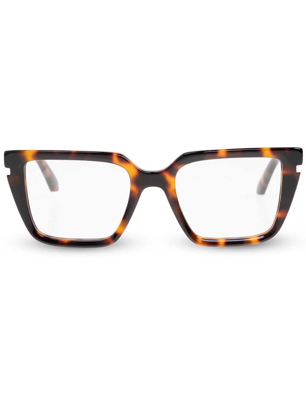 Off-White Eyewear Style 52 glasses - Brown von Off-White Eyewear