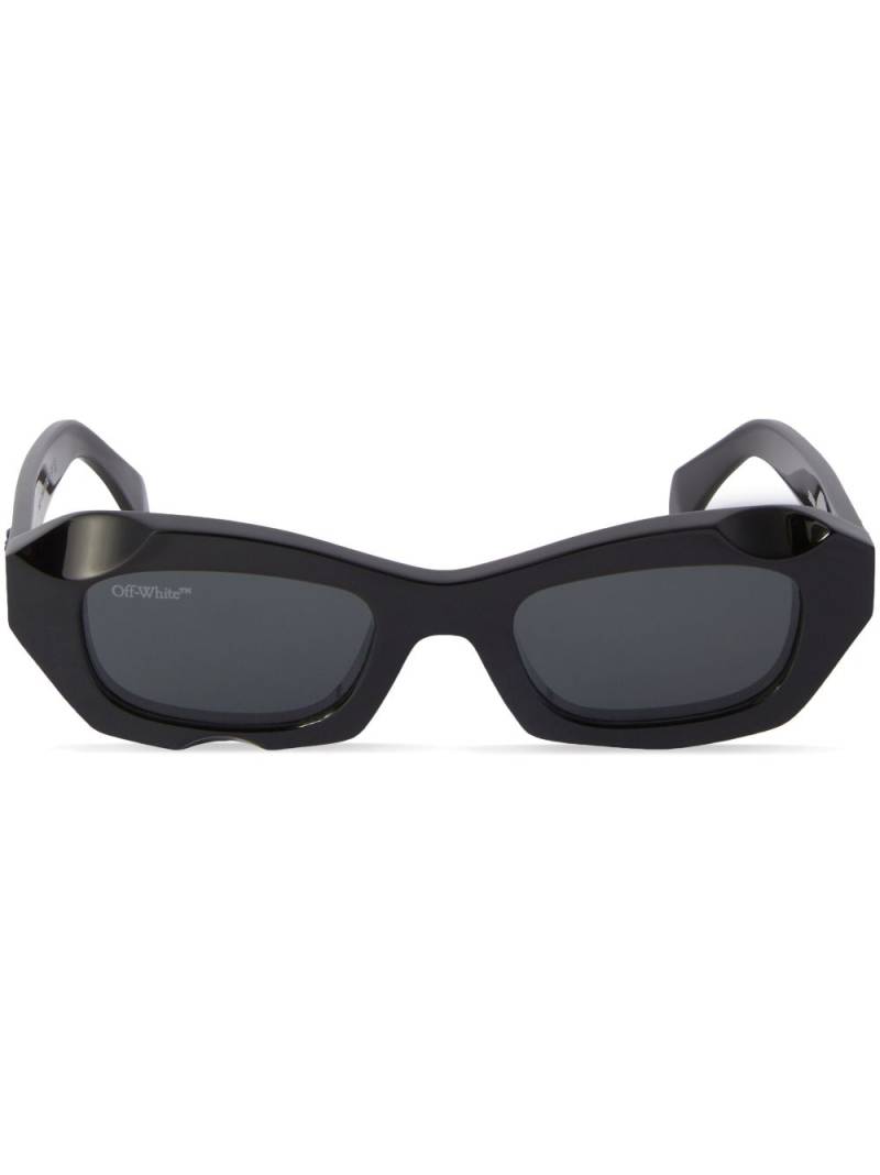 Off-White Eyewear Venezia cut-out sunglasses - Black von Off-White Eyewear