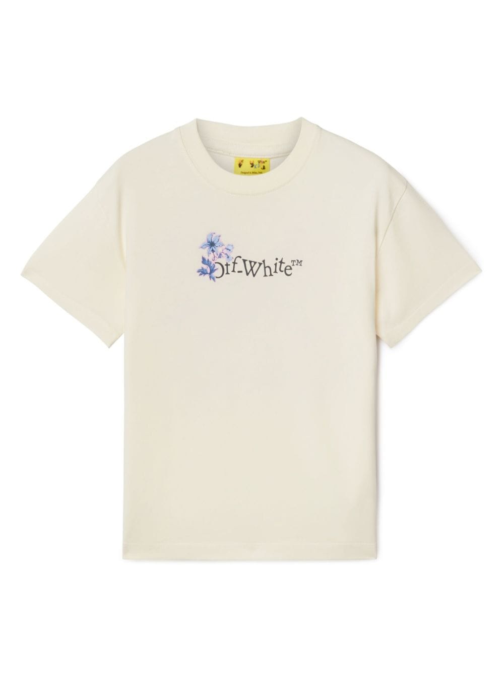 Off-White Kids Arrow Flowers cotton T-shirt von Off-White Kids