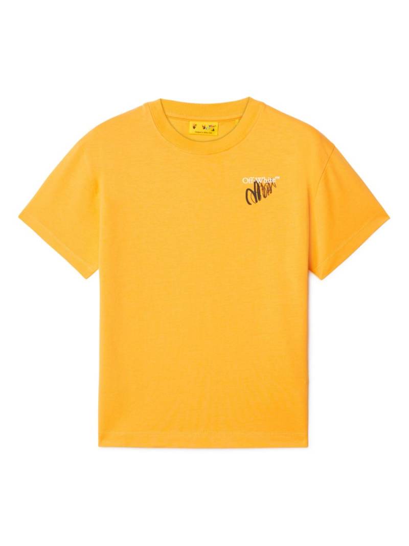 Off-White Kids Arrow Sketch T-shirt - Yellow von Off-White Kids