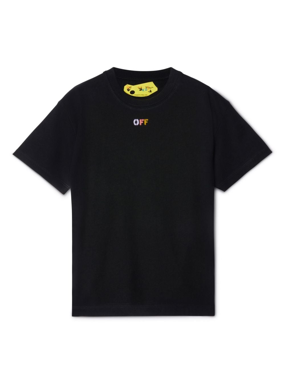 Off-White Kids Arrow-print cotton T-shirt - Black von Off-White Kids