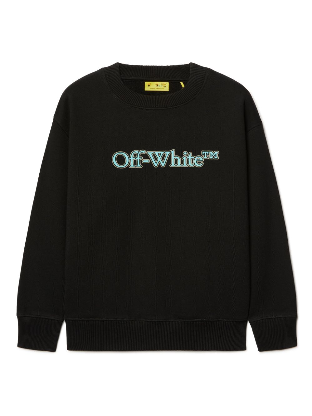 Off-White Kids Big Bookish sweatshirt - Black von Off-White Kids