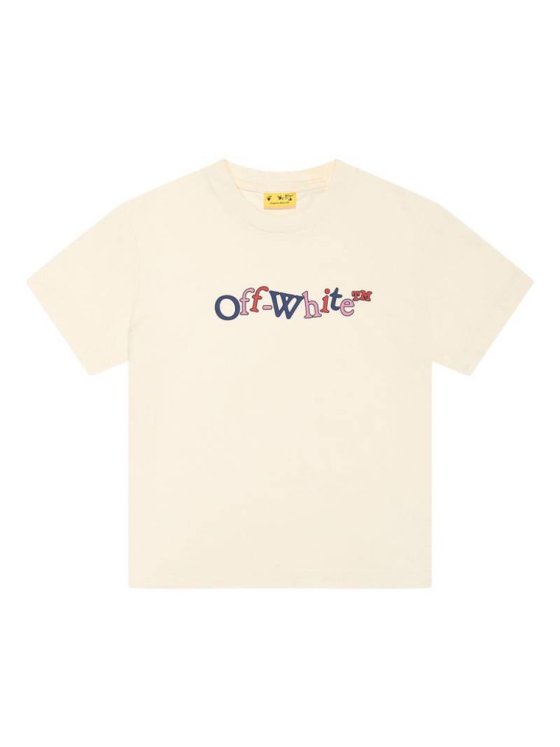 Off-White Kids Bookish T-shirt - Neutrals von Off-White Kids