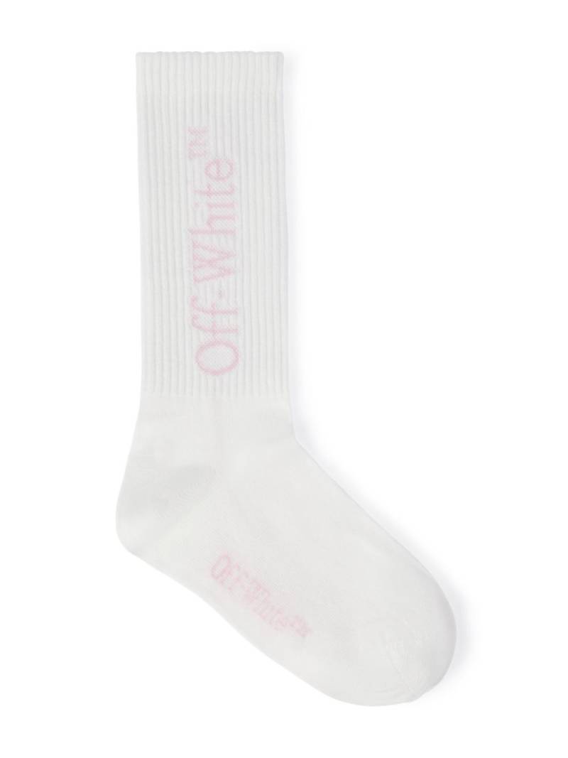 Off-White Kids Bookish logo-jacquard socks von Off-White Kids