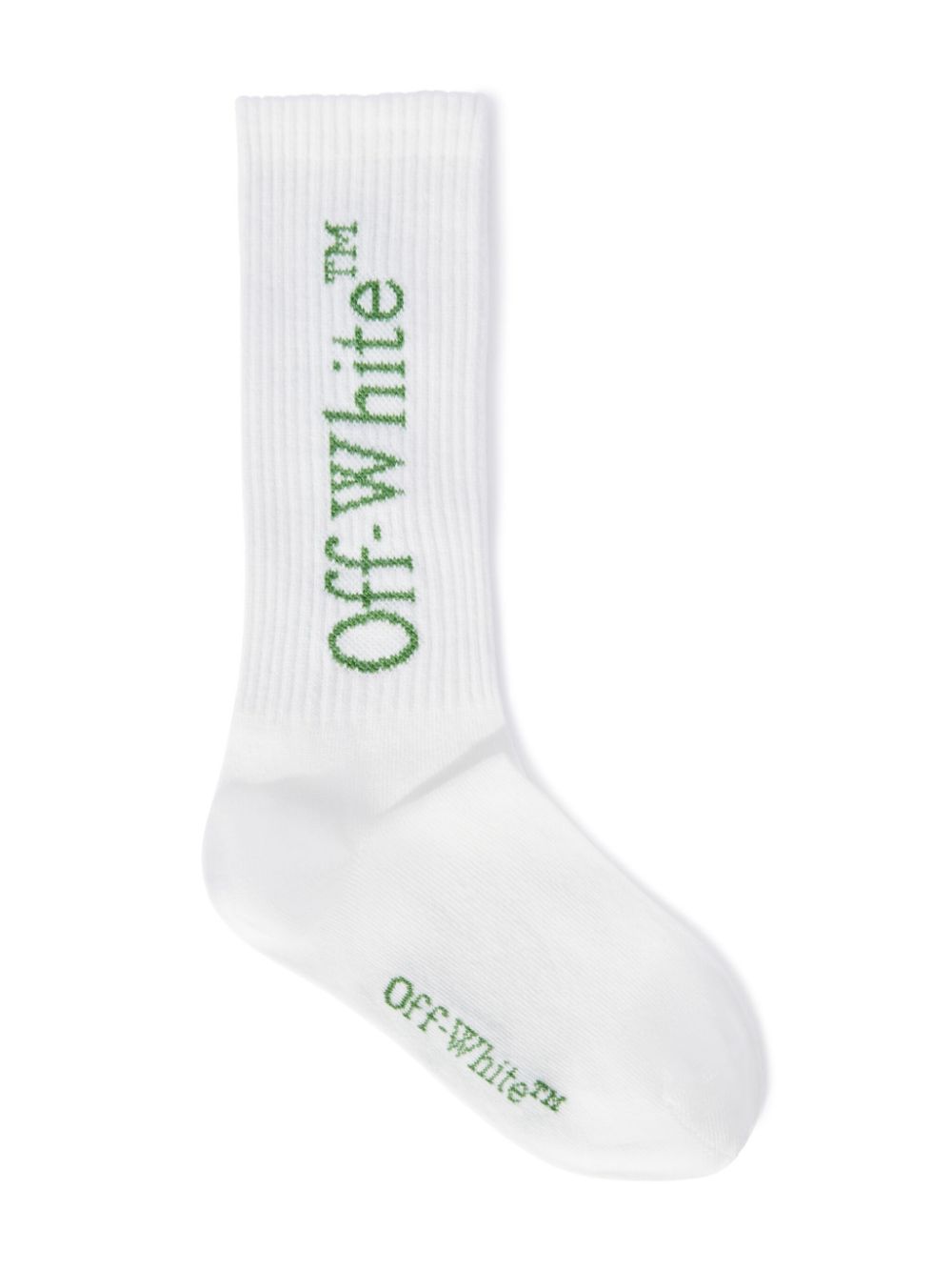 Off-White Kids Bookish logo-jacquard socks von Off-White Kids