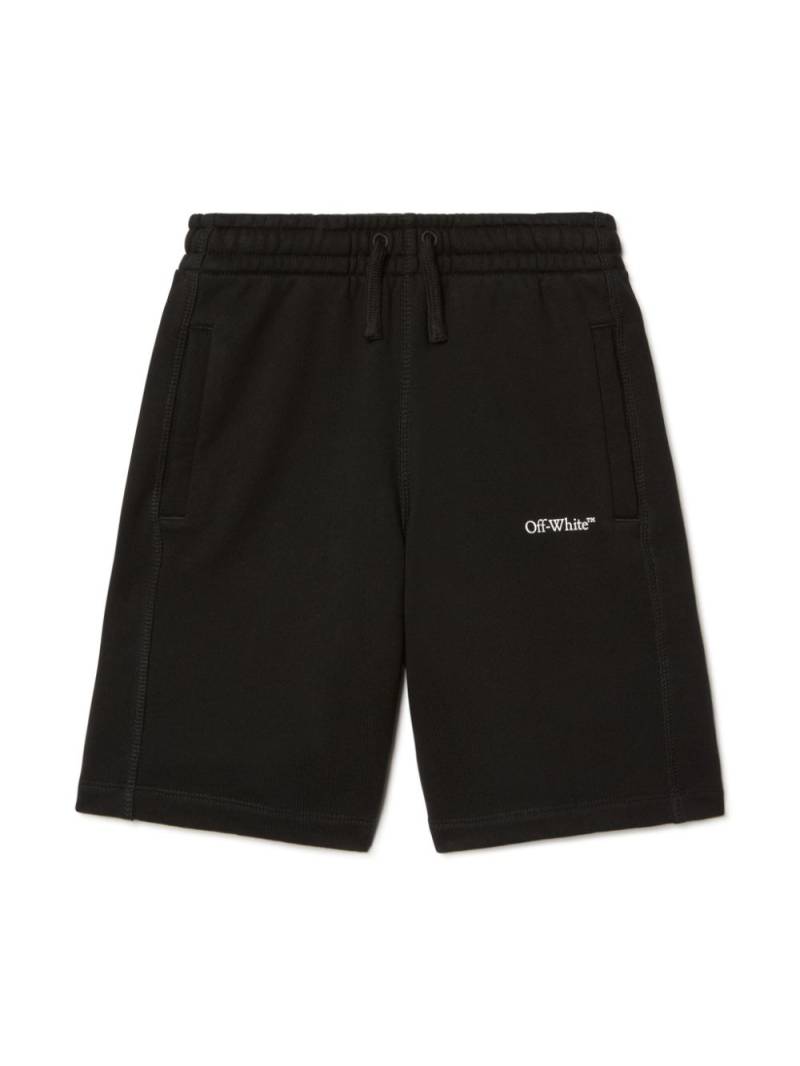 Off-White Kids Bookish shorts - Black von Off-White Kids