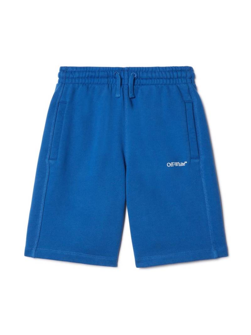 Off-White Kids Bookish shorts - Blue von Off-White Kids