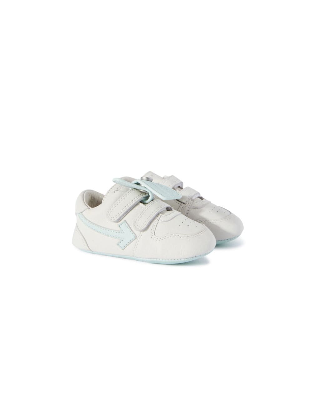 Off-White Kids Mini Out Of Office "Ooo" leather sneakers von Off-White Kids