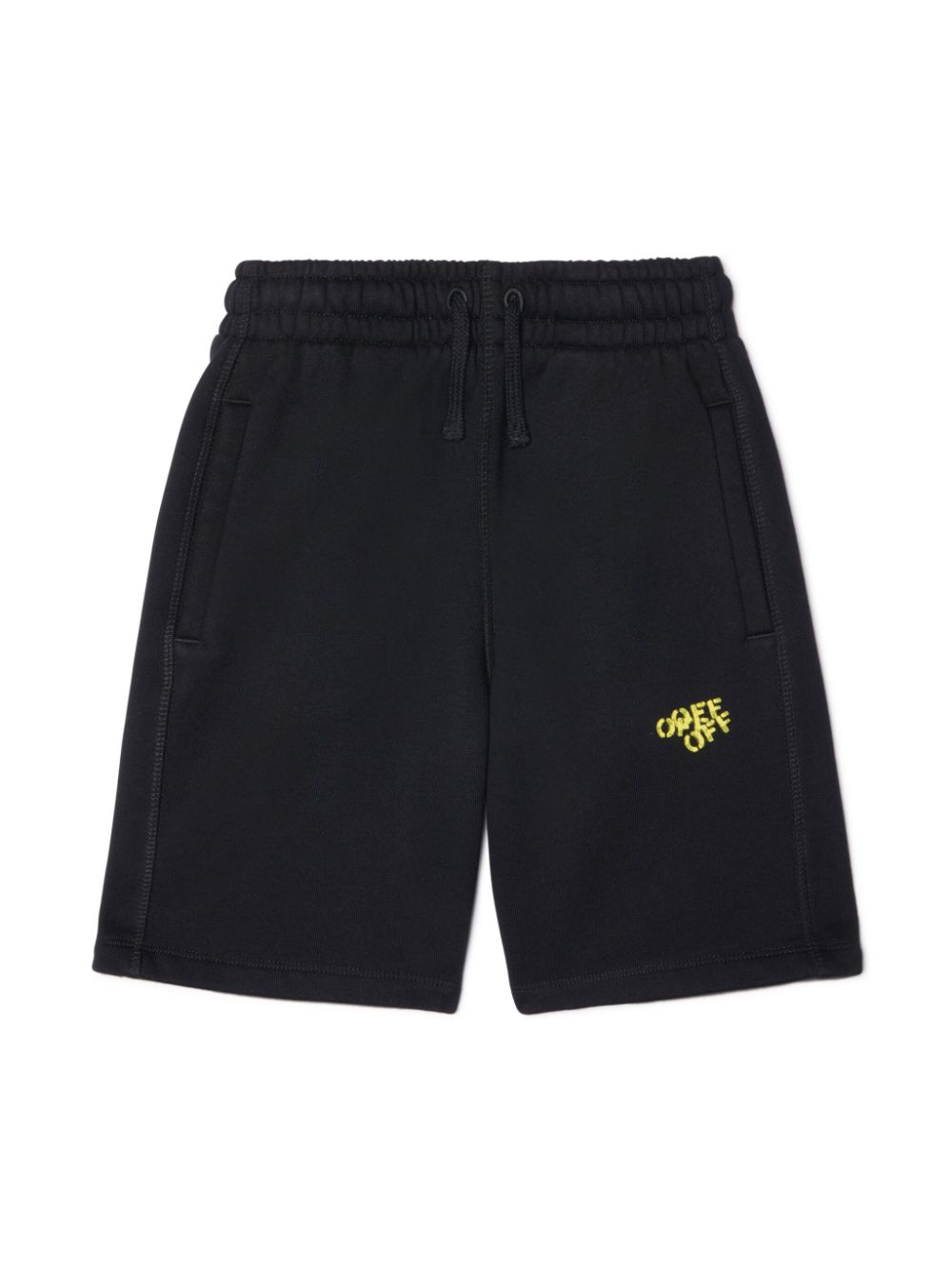 Off-White Kids Multi Off Stamp shorts - Black von Off-White Kids