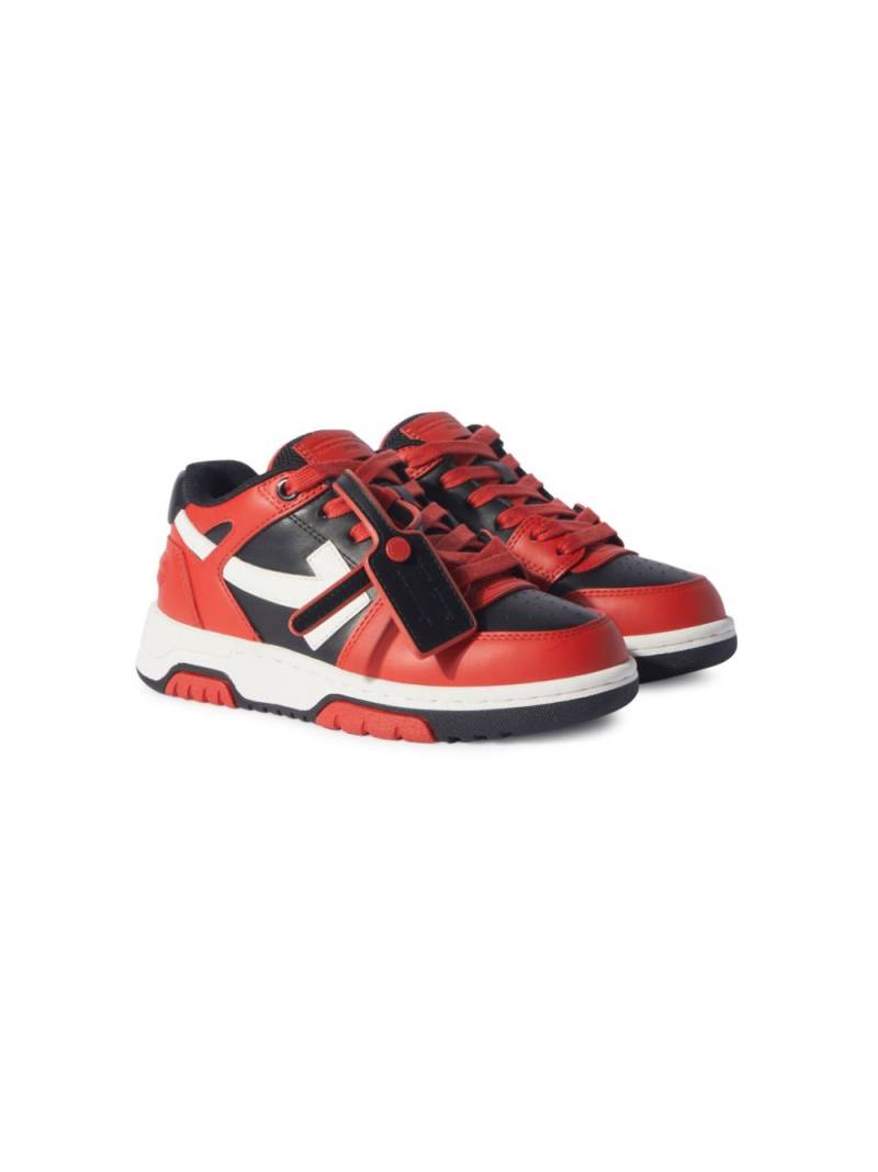 Off-White Kids Out Of Office "Ooo" sneakers - Black von Off-White Kids