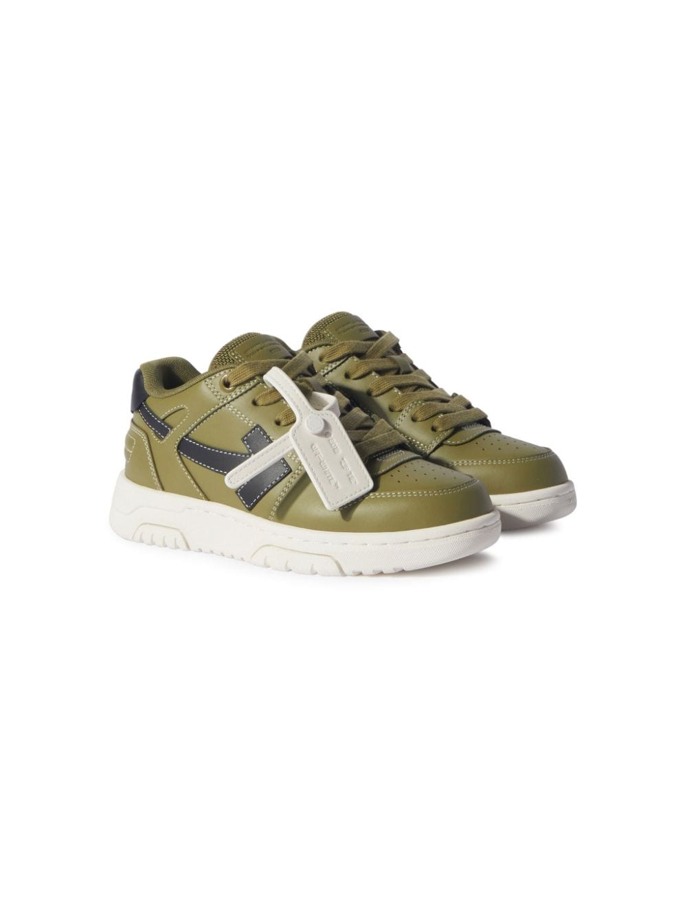 Off-White Kids Out Of Office "Ooo" sneakers - Green von Off-White Kids