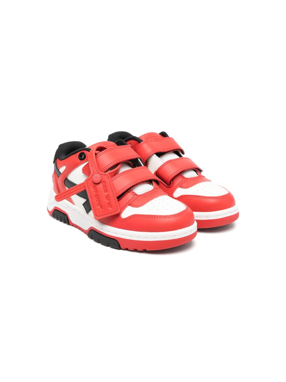 Off-White Kids Out of Office Straps sneakers - Red von Off-White Kids