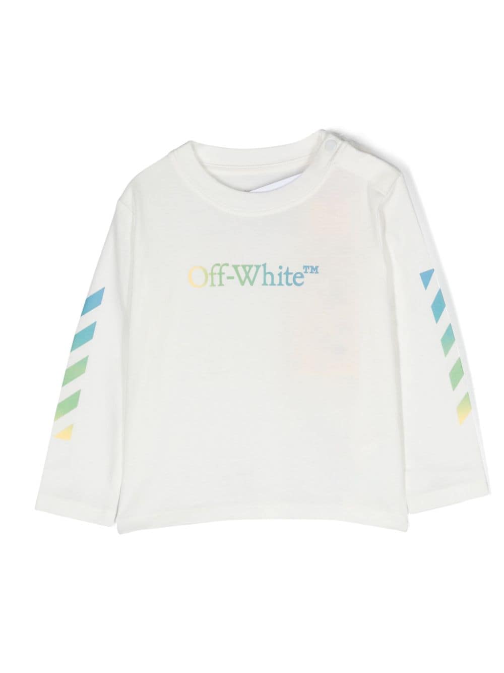 Off-White Kids Rainbow Arrow-print T-shirt von Off-White Kids