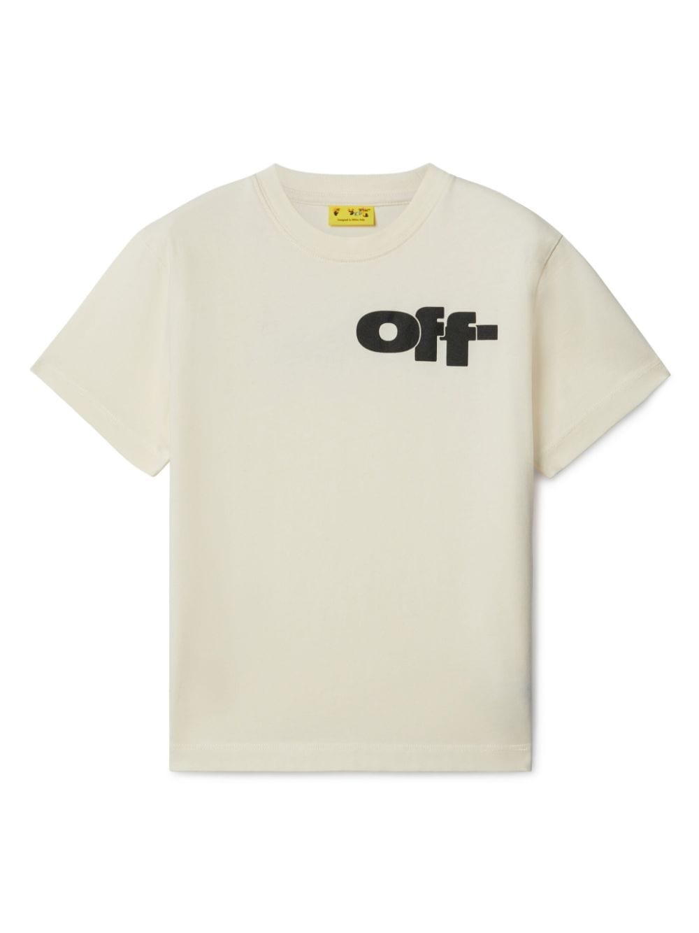 Off-White Kids Type Graphic cotton T-shirt - Neutrals von Off-White Kids