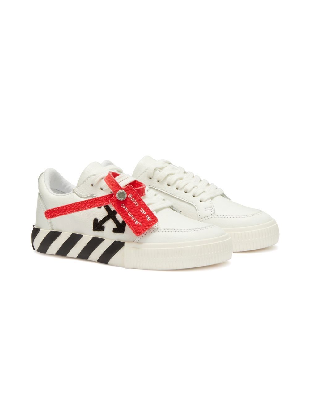 Off-White Kids Vulcanized low-top sneakers - Blue von Off-White Kids