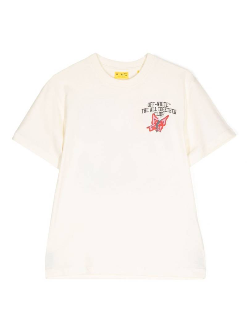 Off-White Kids logo-printed T-shirt von Off-White Kids