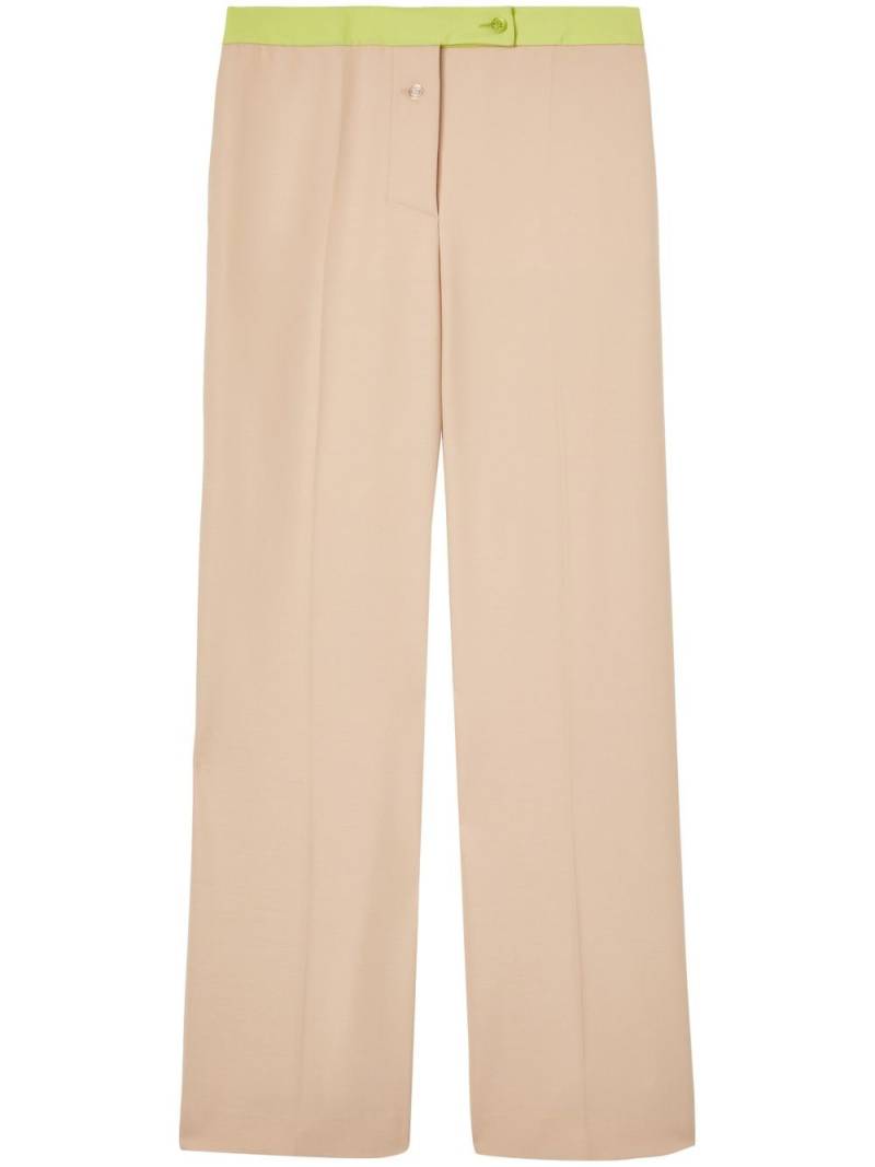 Off-White Active straight-leg tailored trousers - Neutrals von Off-White