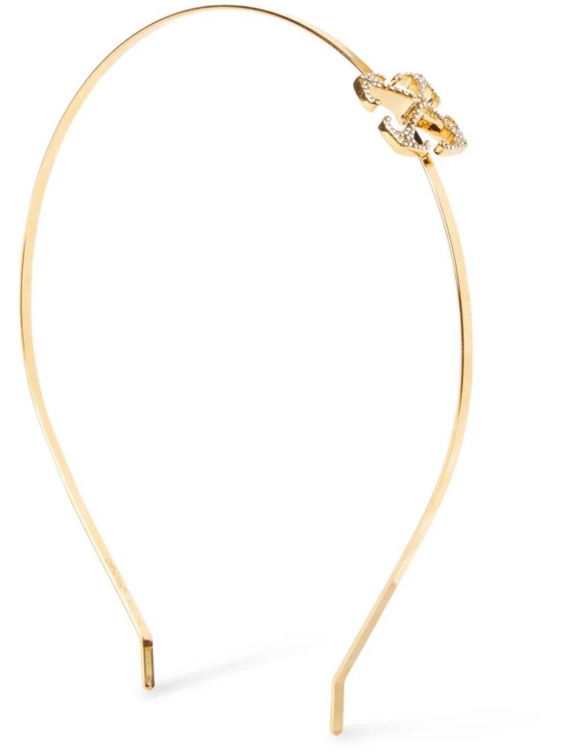 Off-White Arrow headband - Gold von Off-White