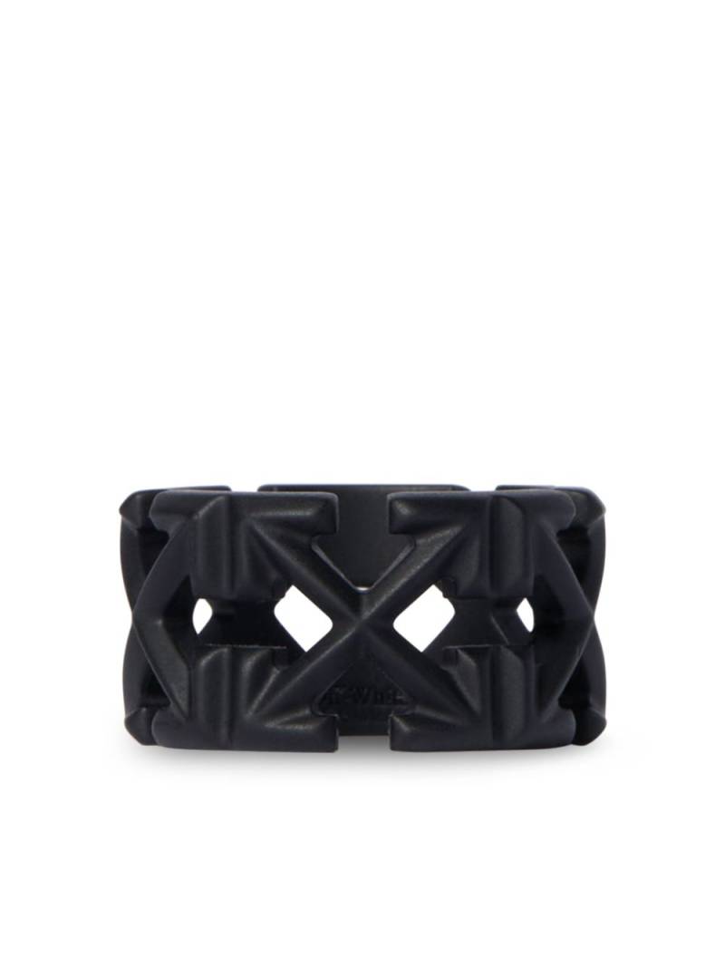 Off-White Arrow ring - Black von Off-White