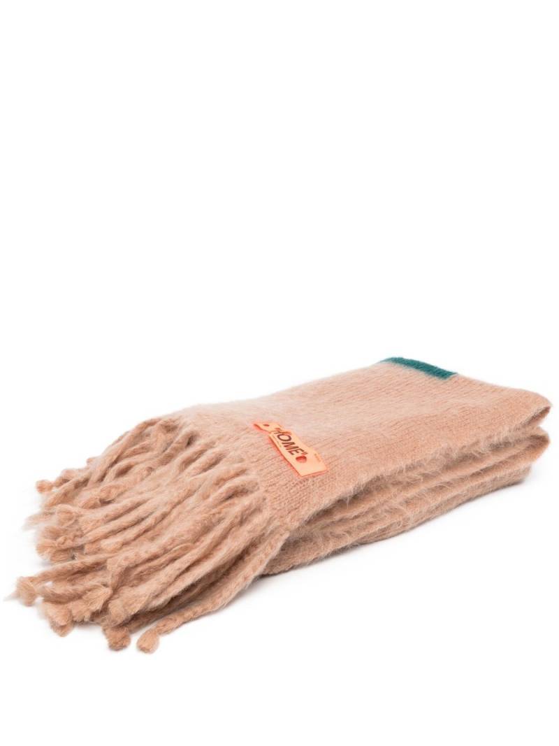 Off-White Arrows-motif wool blanket - Neutrals von Off-White