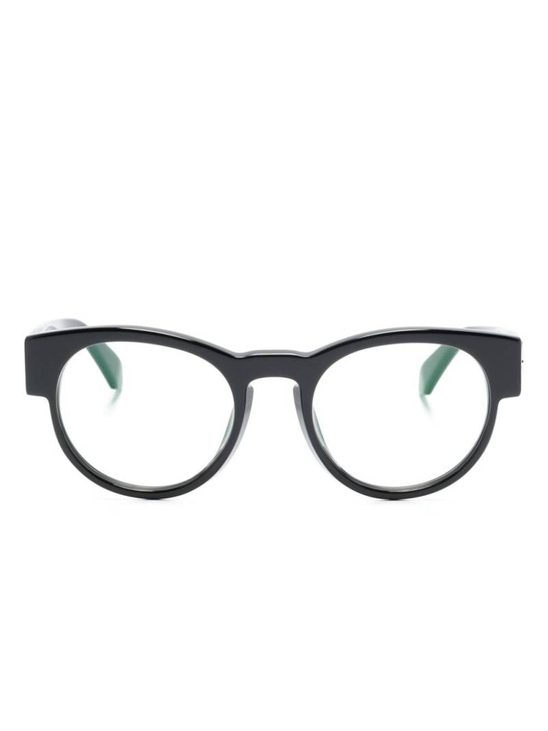 Off-White Arrows-plaque glasses - Black von Off-White